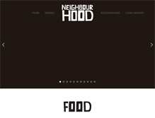 Tablet Screenshot of neighbourhood.co.nz